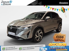 Nissan Qashqai - 1.3 MHEV Xtronic Tekna Plus | FULL OPTION | GARANTIE T/M 2035 | 360 CAMERA
