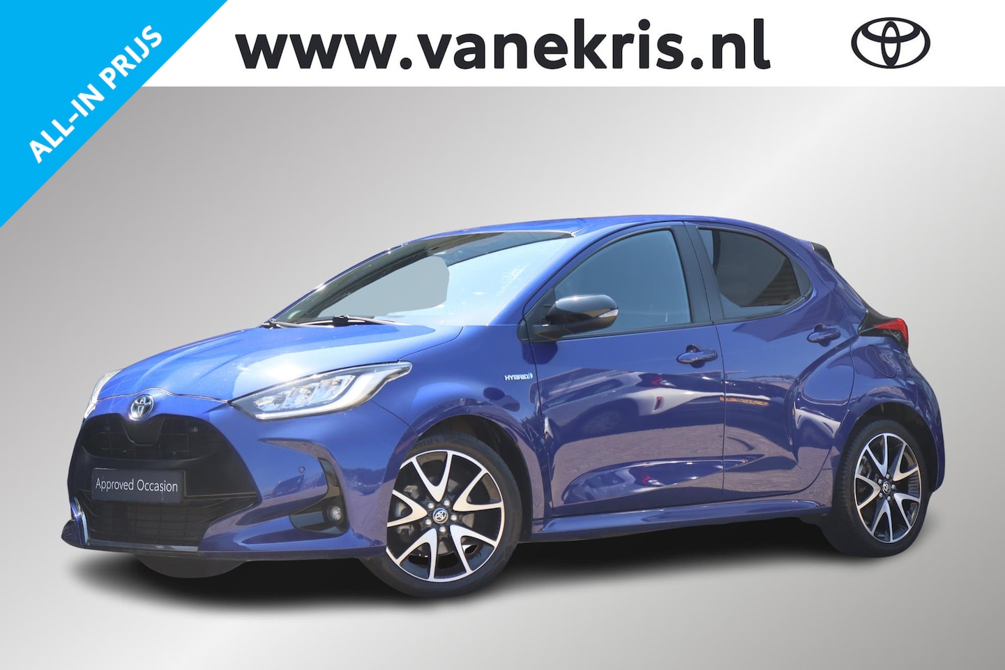 Toyota Yaris - 1.5 Hybrid Executive 1.5 Hybrid Executive, Parkeersensoren - AutoWereld.nl