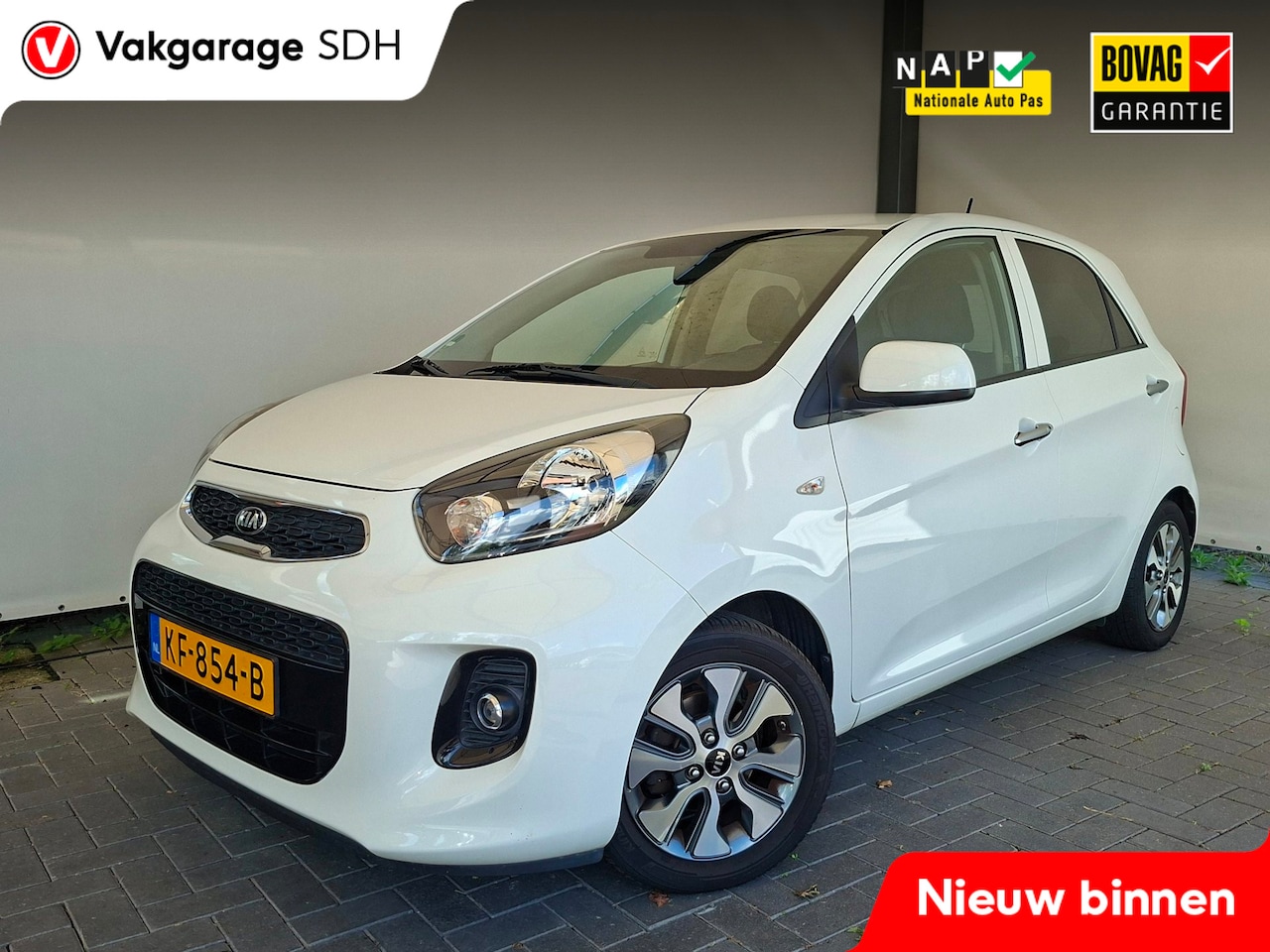 Kia Picanto - 1.0 CVVT ComfortPlusLine Navigator|Navigatie|Camera|Climate Control|Cruise Control|Luxe ui - AutoWereld.nl
