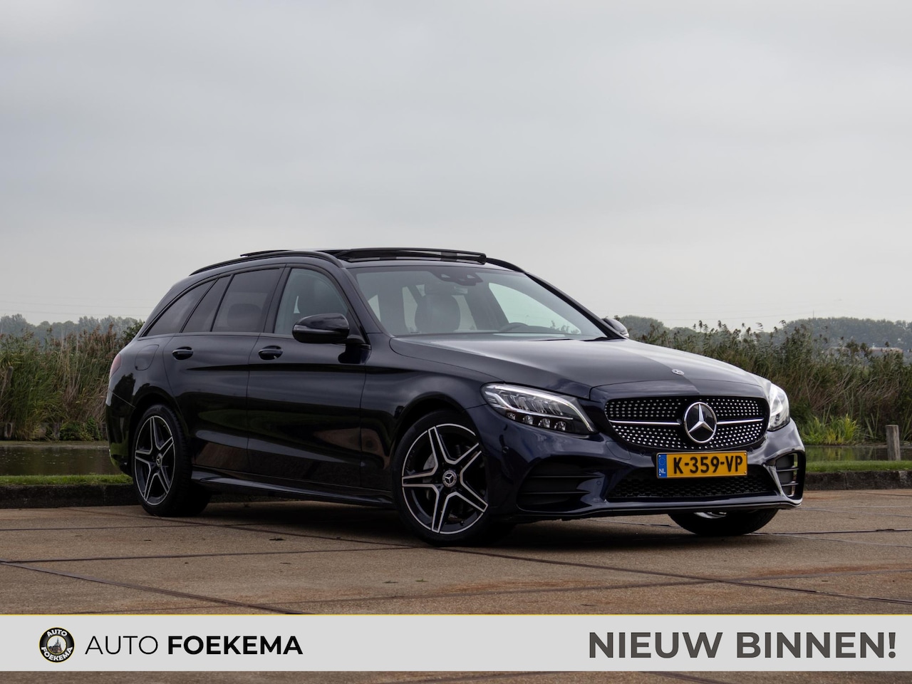 Mercedes-Benz C-klasse Estate - 180 Business Solution AMG LED Pano Virtual cockpit - AutoWereld.nl