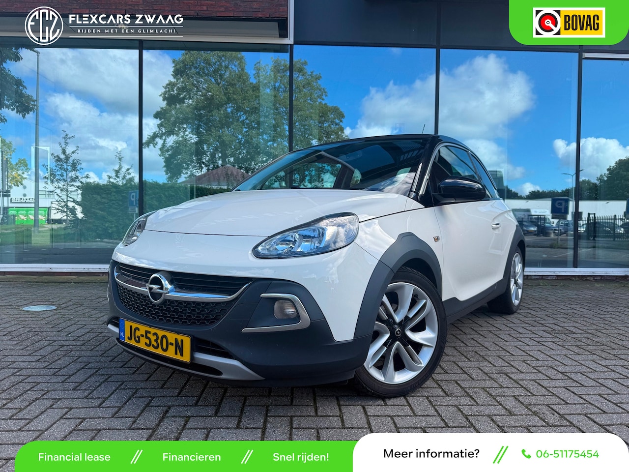 Opel ADAM - 1.0 Turbo Rocks - Climate - Media - Parkeerhulp - Winterpakket -Org.NL - AutoWereld.nl
