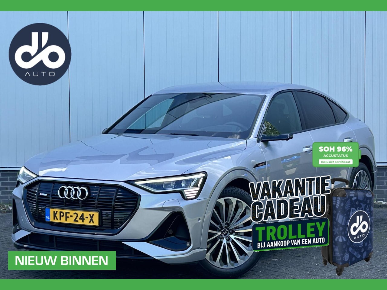Audi e-tron Sportback - 95kWh Quattro S-Line 55 quattro S Edition 95 kWh SOH 95% I B&O I HUD I 21" LMV I DIGI DASH - AutoWereld.nl