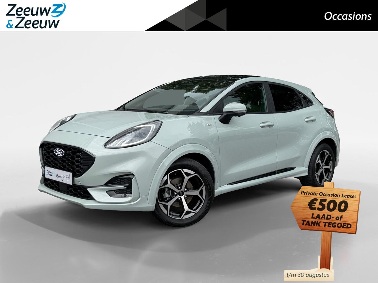 Ford Puma - 1.0 EcoBoost Hybrid ST-Line | Matrix Led Koplampen | Winterpack | schuif/kantel dak | Navi - AutoWereld.nl