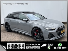 Audi RS6 - 4.0 TFSI 600PK Ceramic HUD Carbon Nardo 4WS Pano.dak Softclose B&O 360° Dealer-Serviced