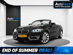 BMW 2-serie Cabrio - 218i M Sport (LED, CRUISE, NAVI, LEDER, STOELVERWARMING, SENSOREN)