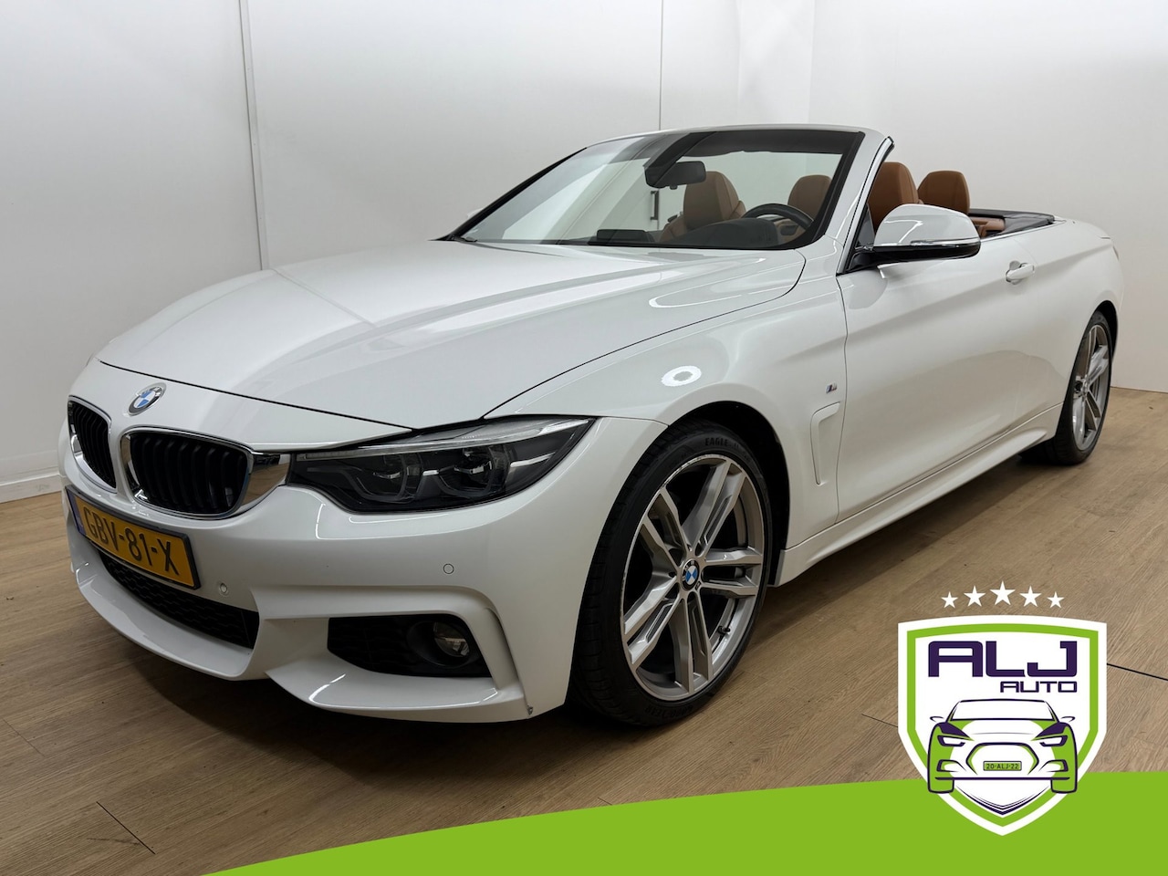BMW 4-serie Cabrio - Occasion 430i High Executive | Tweedehands BMW cabrio 430 hardtop met M pakket | Airco | C - AutoWereld.nl