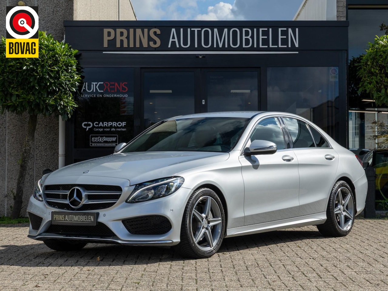 Mercedes-Benz C-klasse - 180 AMG|1e Eig|Dealer onderh|Leder - AutoWereld.nl