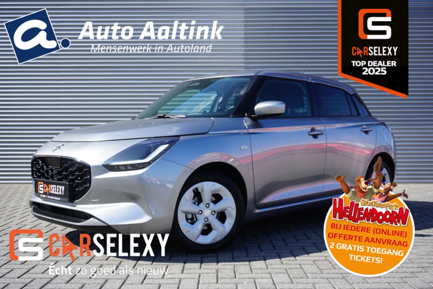 Suzuki Swift - 1.2 Select SmartHybrid AUTOMAAT | 11.689KM! | CAMERA | CARPLAY - AutoWereld.nl