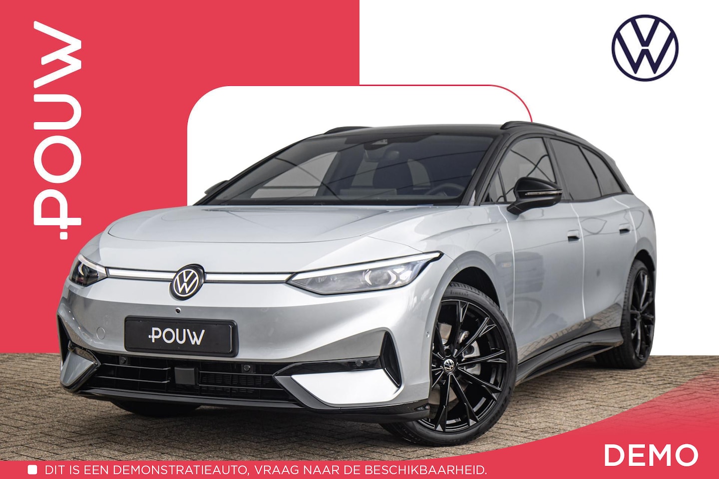 Volkswagen ID.7 Tourer - 286pk Pro Limited Edition 77 kWh | Black Edition Pakket | Trekhaak Wegklapbaar | 21'' Velg - AutoWereld.nl