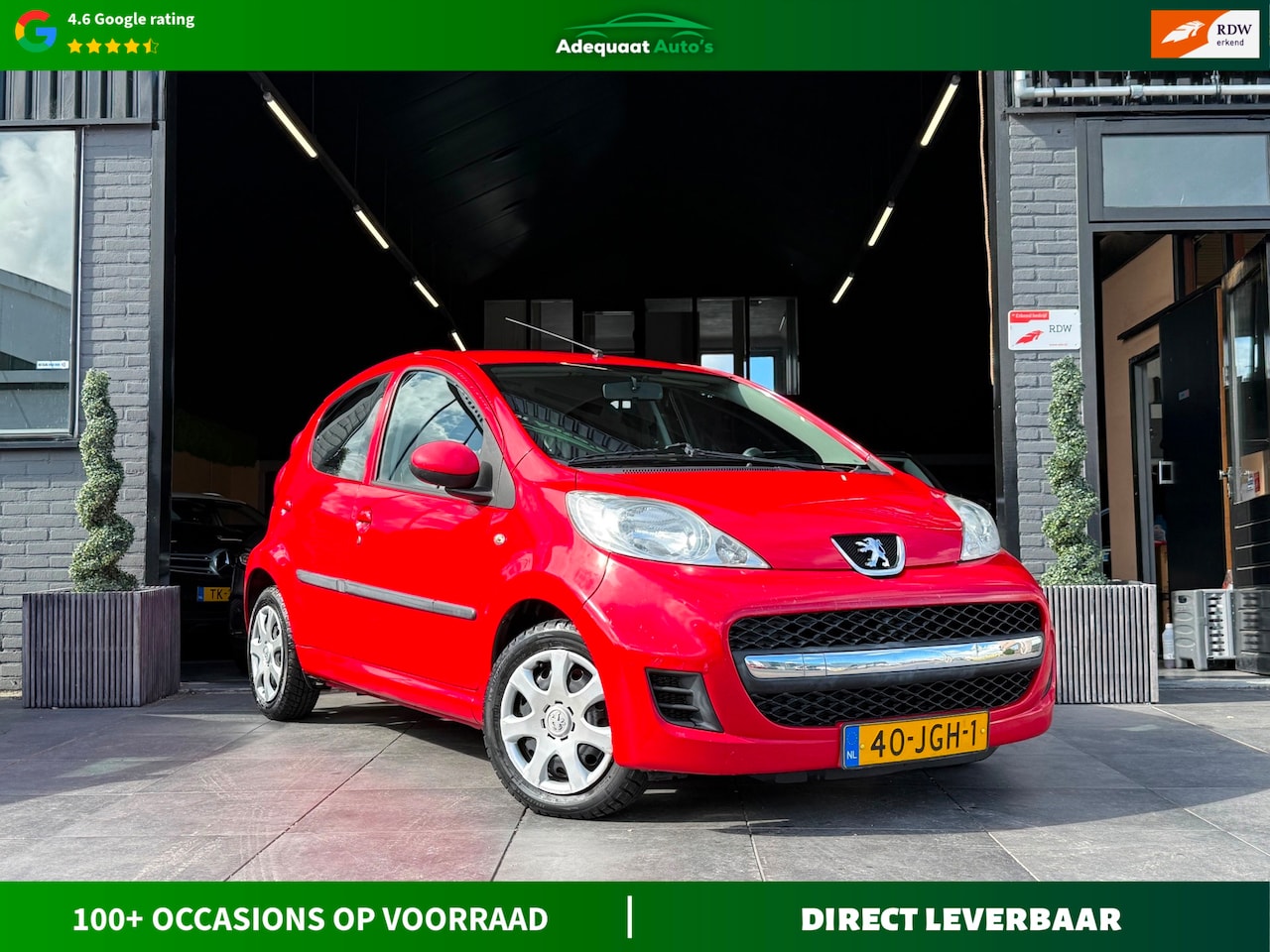 Peugeot 107 - 1.0-12V Sublime|Airco|El Ramen|2e Eig|NAP - AutoWereld.nl