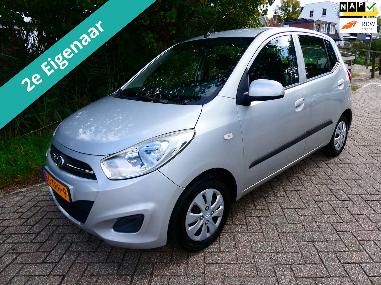 Hyundai i10 - 1.1 i-Drive Airco 4-Cilinder 2e eig. 137.000km Hoge instap Historie - AutoWereld.nl