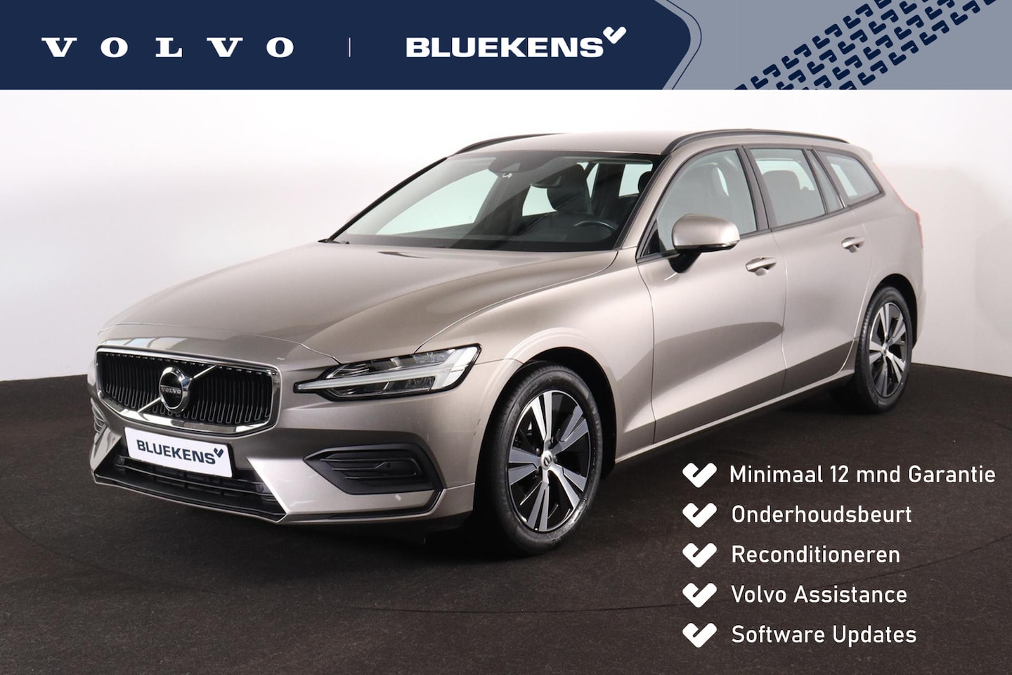 Volvo V60 - 2.0 B3 Momentum Advantage - IntelliSafe Assist - Parkeercamera achter - Parkeersensoren vo - AutoWereld.nl