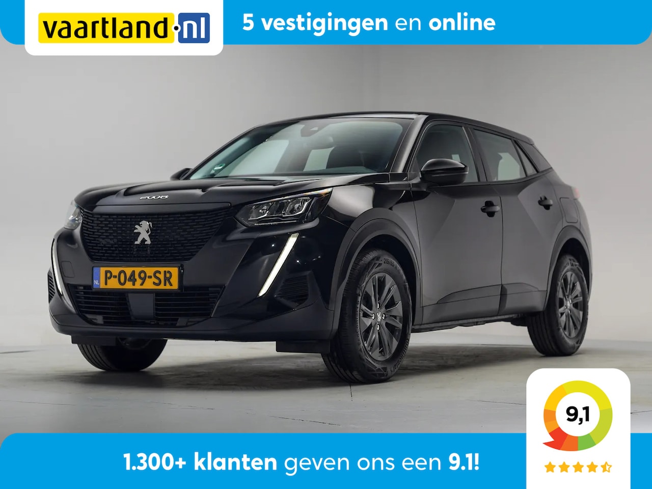 Peugeot 2008 - 1.2 PureTech 100 Active [ LED Apple/Android Navi Climate ] - AutoWereld.nl