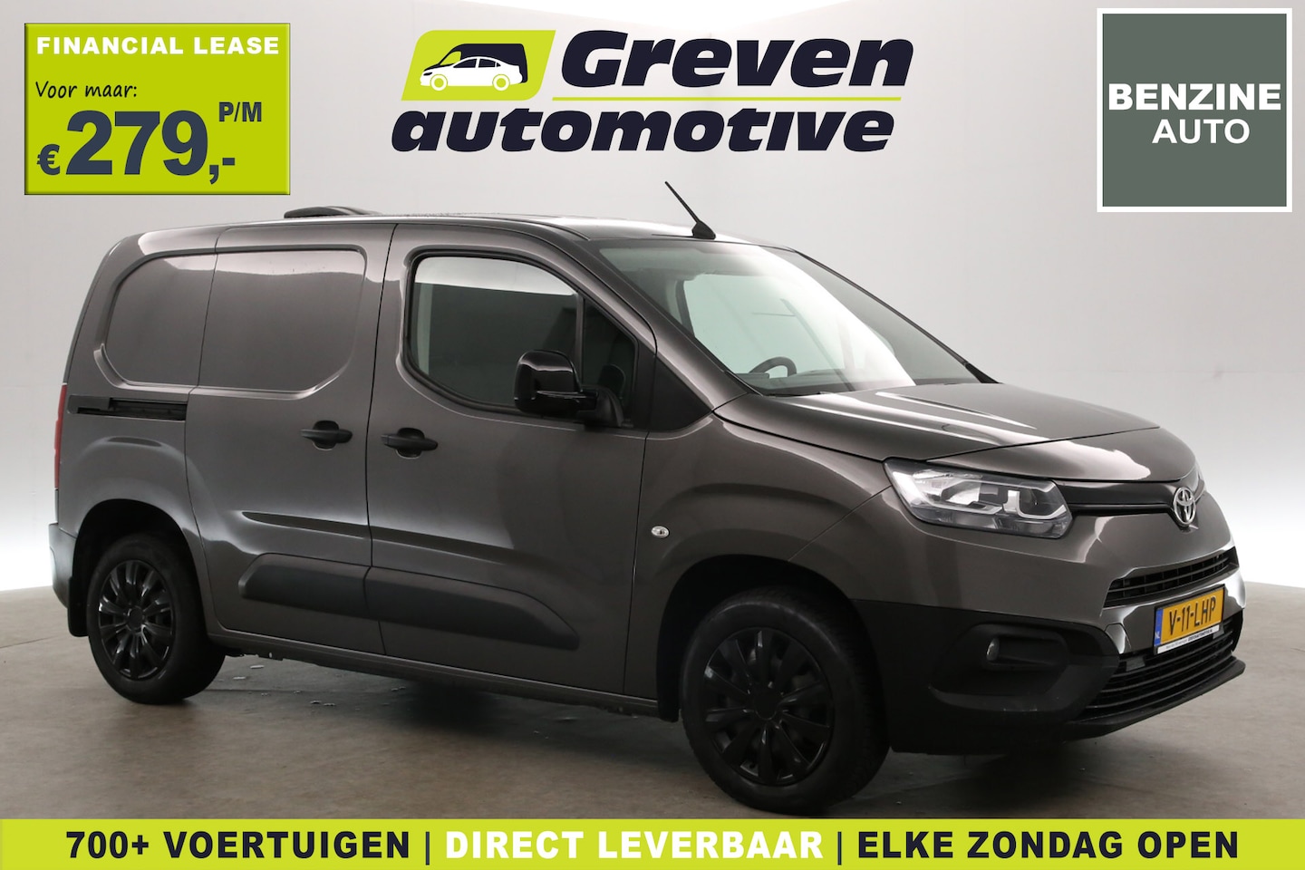 Toyota ProAce City - 1.2 Turbo 111PK | Benzine | Airco | Cruise | 3 Zits | Stoelverwarming | Parkeersens. - AutoWereld.nl