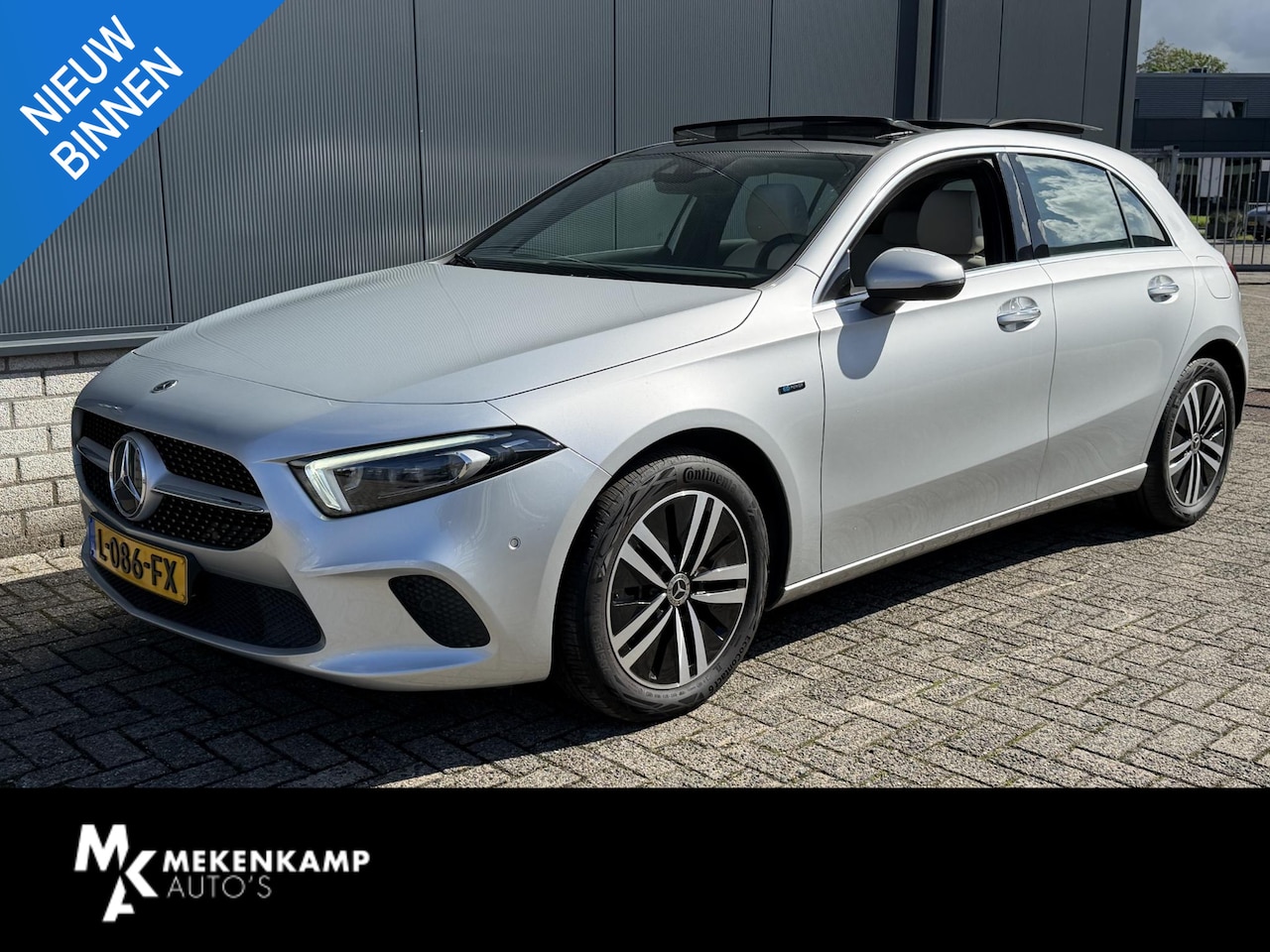Mercedes-Benz A-klasse - 250 e Business Solution Luxury Limited 17"/Panoramadak/Leder + memory/Stoelverwarming/Came - AutoWereld.nl
