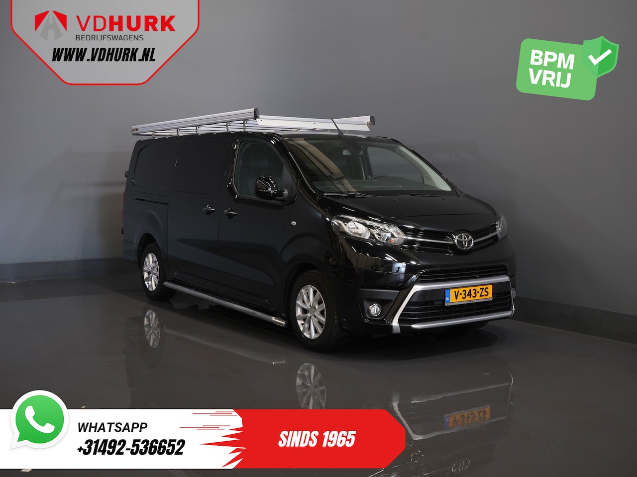 Toyota ProAce Worker - 2.0 125 pk L3 Imperiaal/ Climate/ Cruise/ Navi/ Trekhaak/ PDC - AutoWereld.nl