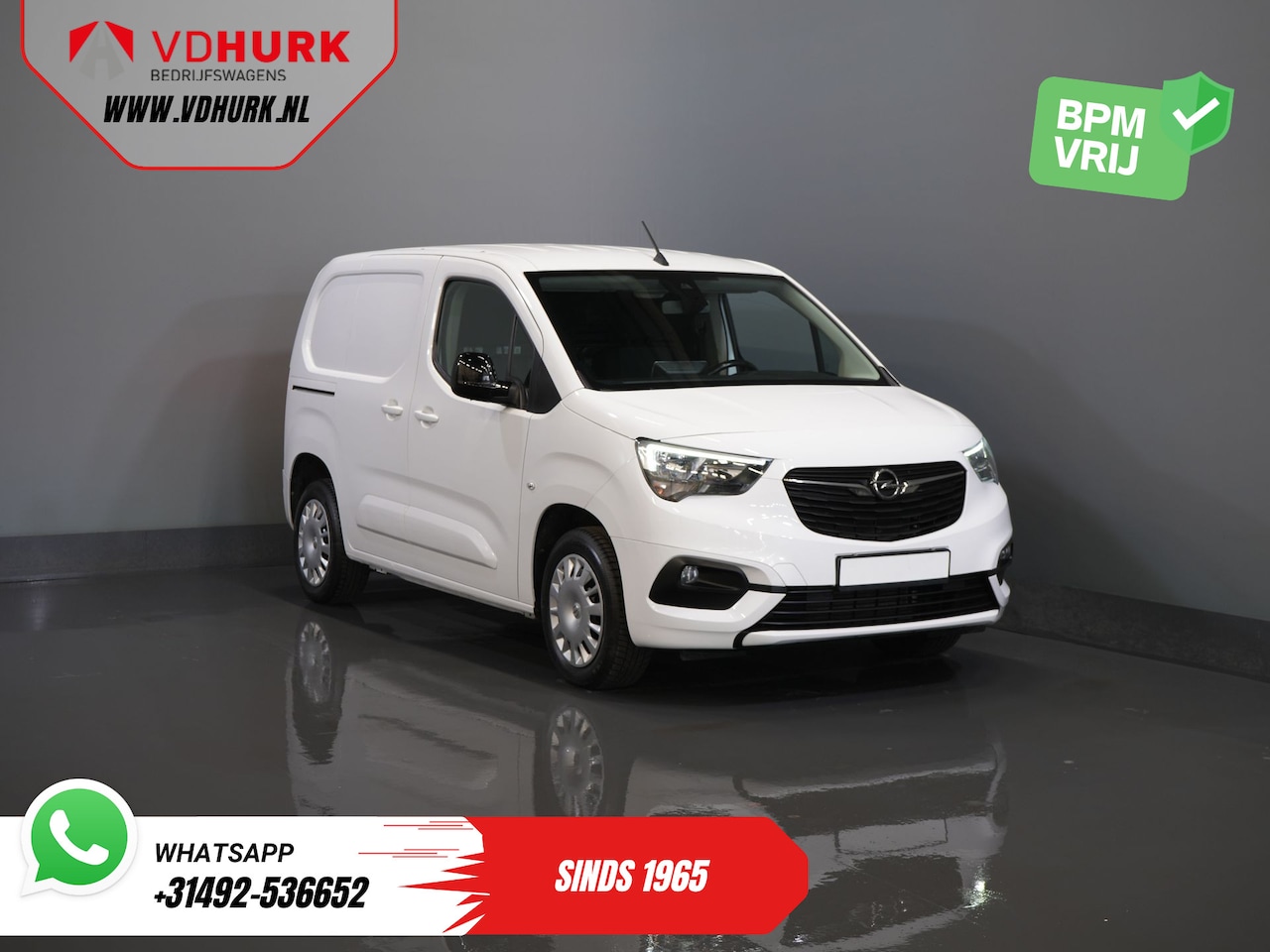 Opel Combo Electric - 50kWh 285 WLTP 3 Pers./ Standkachel/ Snellader/ Stoelverw./ Stuurverw./ Keyless/ Carplay/ - AutoWereld.nl