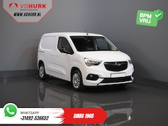 Opel Combo Electric - 50kWh 285 WLTP 3 Pers./ Standkachel/ Snellader/ Stoelverw./ Stuurverw./ Keyless/ Carplay/