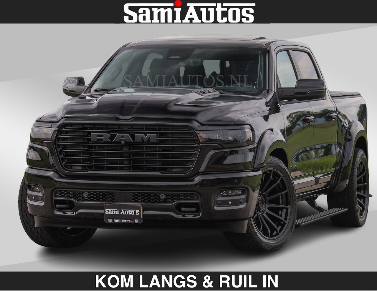 Dodge Ram Pick Up - BOM VOL | Night Premium | Full Option | De Meest Luxe in zijn Klasse | Comfortabele Dubbel - AutoWereld.nl