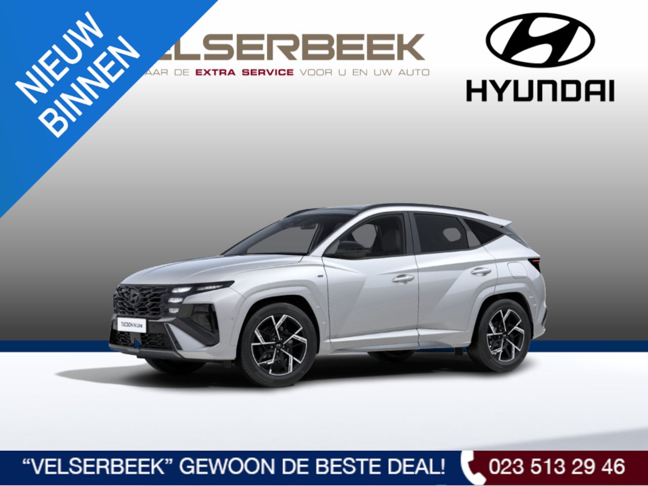 Hyundai Tucson - 1.6 T-GDI PHEV N Line Sky 1.6 T-GDI PHEV N Line Sky - AutoWereld.nl
