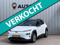 Hyundai Kona Electric - EV Premium 64 kWh SOH100% WARMTEPOMP|TREKHAAK|HEADUP|STOEL&STUURVRM+VERKOELING|LEDER|BLIND
