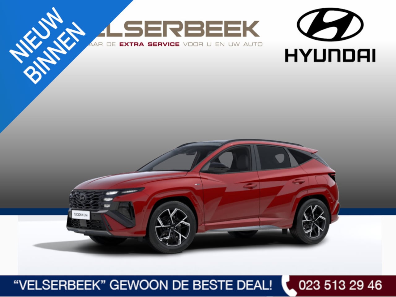 Hyundai Tucson - 1.6 T-GDI PHEV N Line Sky 1.6 T-GDI PHEV N Line Sky - AutoWereld.nl