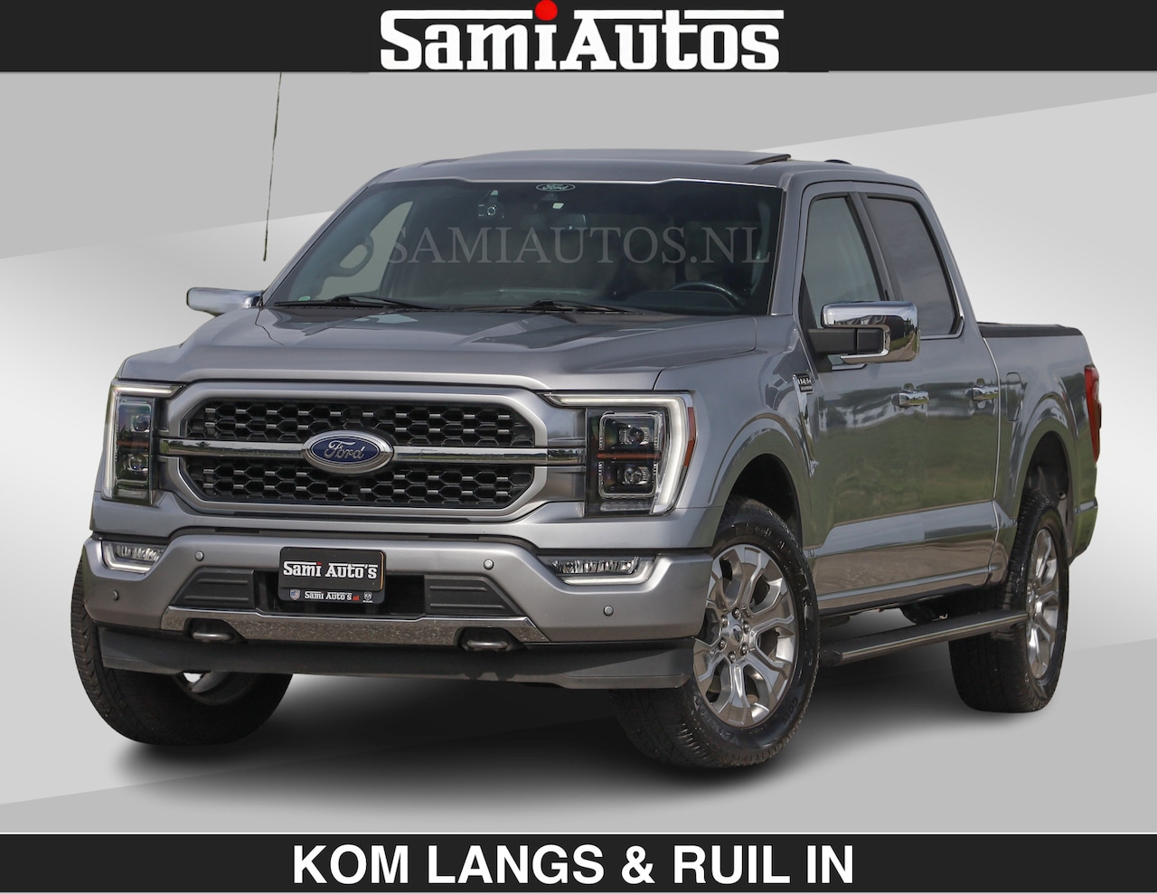 Ford F150 - PLATINUM | MASSAGE | PANO | GROOTSCHERM | COMFORT STOELEN | ADAPTIVE CRUISE | DC | DUBBELE - AutoWereld.nl