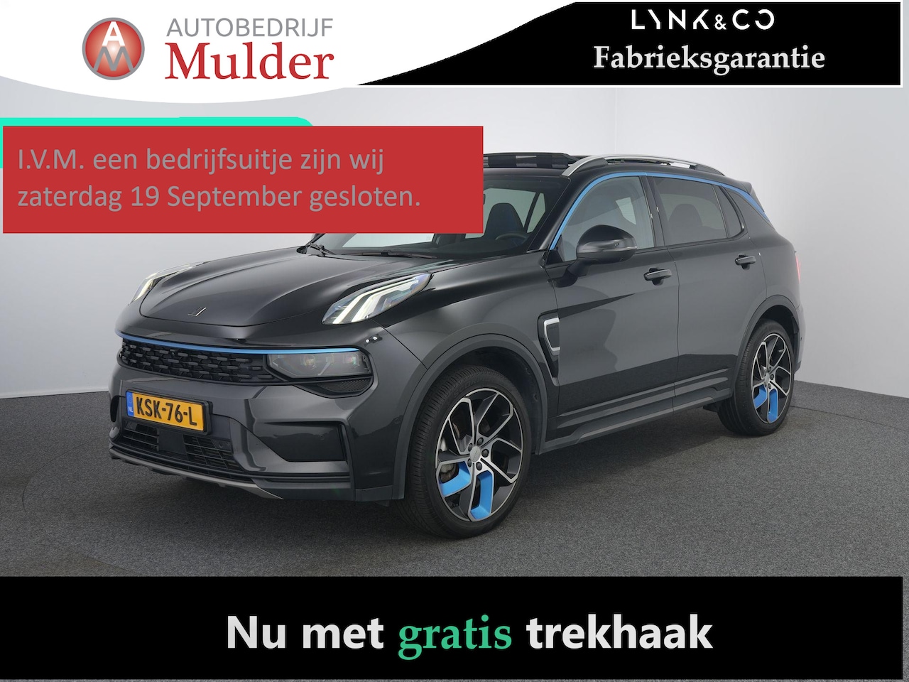 Lynk & Co 01 - 1.5 | Zwarte hemel | ACC | Pano | 360 Camera | Carplay | - AutoWereld.nl