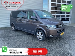 Volkswagen Transporter - 2.0 TDI L2 Aut. DC Dubbel Cabine EXPORT 2.5t Trekverm./ Navi/ Airco/ Cruise/ PDC/ 17’LMV/