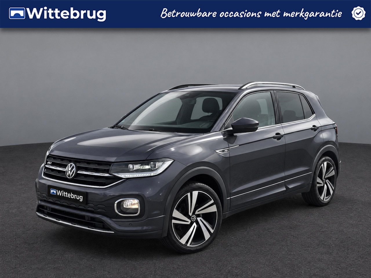 Volkswagen T-Cross - 1.0 TSI R-Line DSG Automaat / Digital Cockpit / 18"LM velgen / Navigatie / R-line in + Ext - AutoWereld.nl