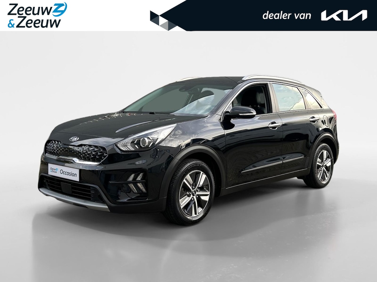 Kia Niro - 1.6 GDi Hybrid DynamicLine | Apple Carplay / Android Auto | Navigariesysteem | Licht + Reg - AutoWereld.nl