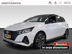 Hyundai i20 - 1.0 T-GDI N-Line Two Tone Atlas White Solid/zwart dak | Achterbank in delen neerklapbaar |