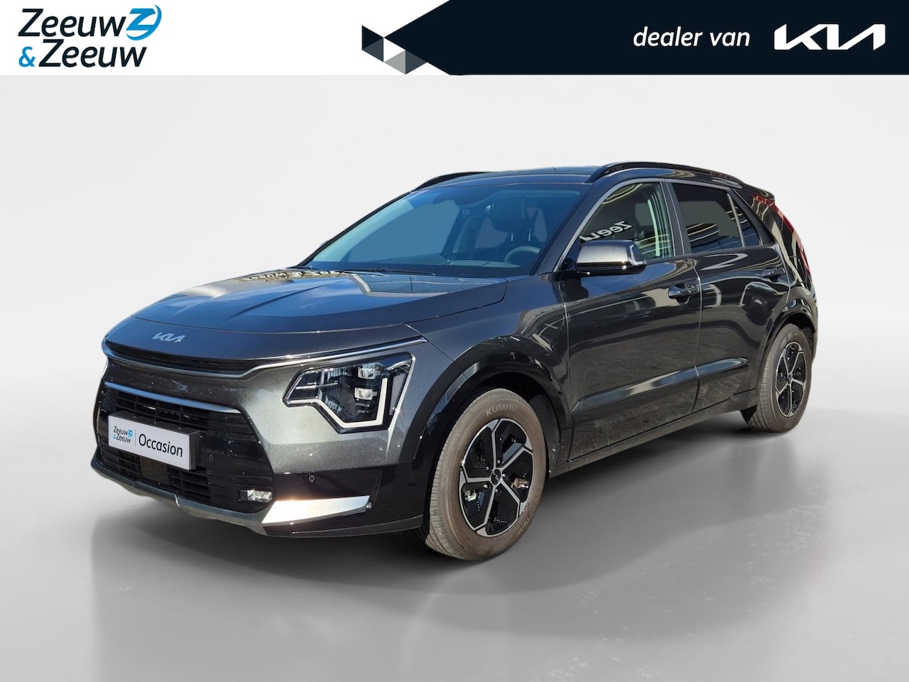 Kia Niro - 1.6 GDi Hybrid DynamicPlusLine | Airco | Navi | Camera | Schuifdak | Stoelverwarming | Stu - AutoWereld.nl