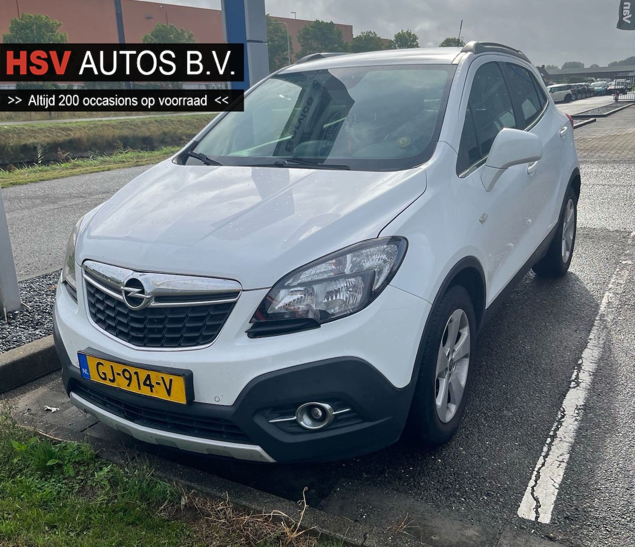 Opel Mokka - 1.4 T Cosmo LPG navi 1/2 Leer airco org NL - AutoWereld.nl
