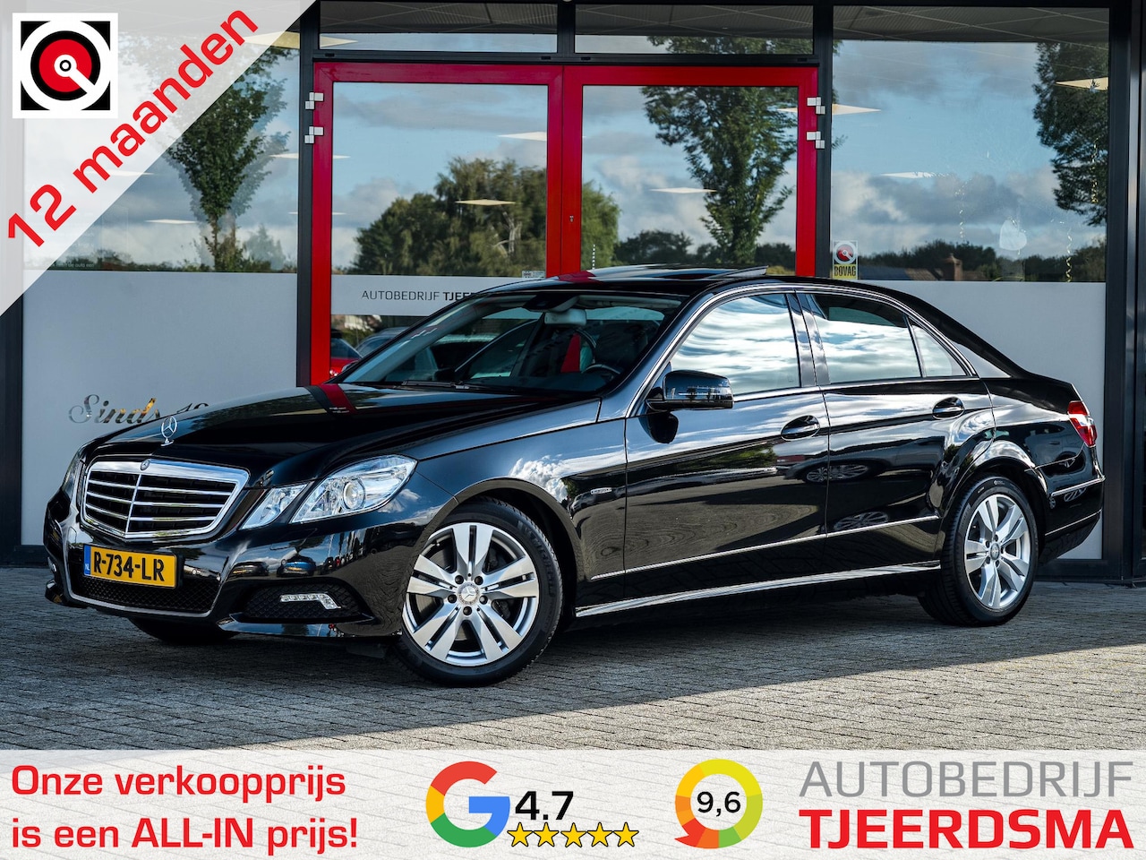 Mercedes-Benz E-klasse - 350 CGI | Trekhaak | Panoramadak | Schuif/Kanteldak | Navigatie | Stoelverwarming | Ledere - AutoWereld.nl