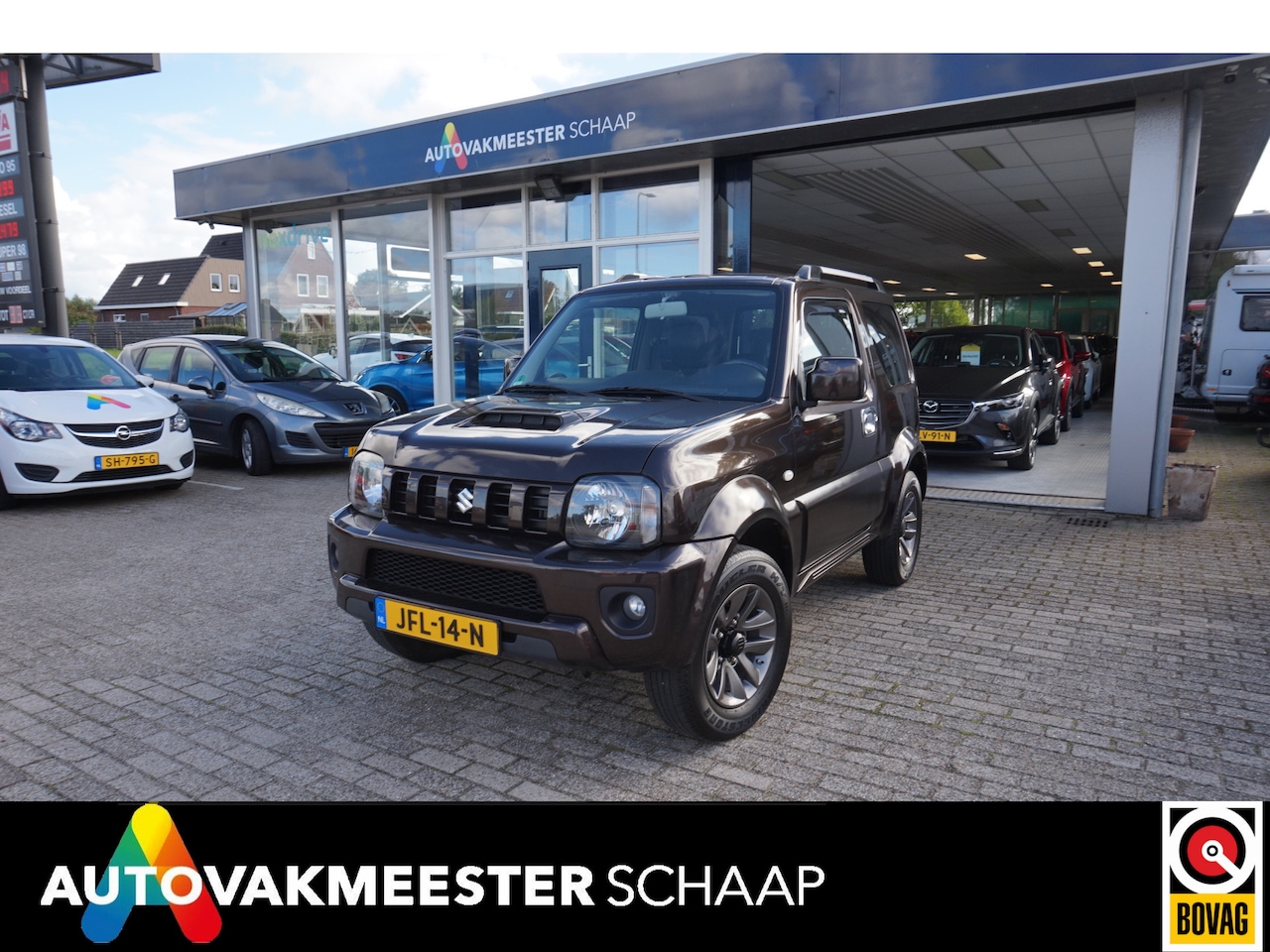 Suzuki Jimny - 1.3 Exclusive 1.3 Exclusive , 75dkm , Incl nw apk/beurt & 12 mnd bovag garantie - AutoWereld.nl