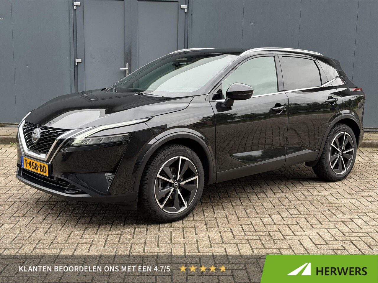 Nissan Qashqai - 1.3 MHEV Tekna / Trekhaak ( 1400 KG Trekgewicht ) / Panoramadak / Adaptieve Cruise Control - AutoWereld.nl