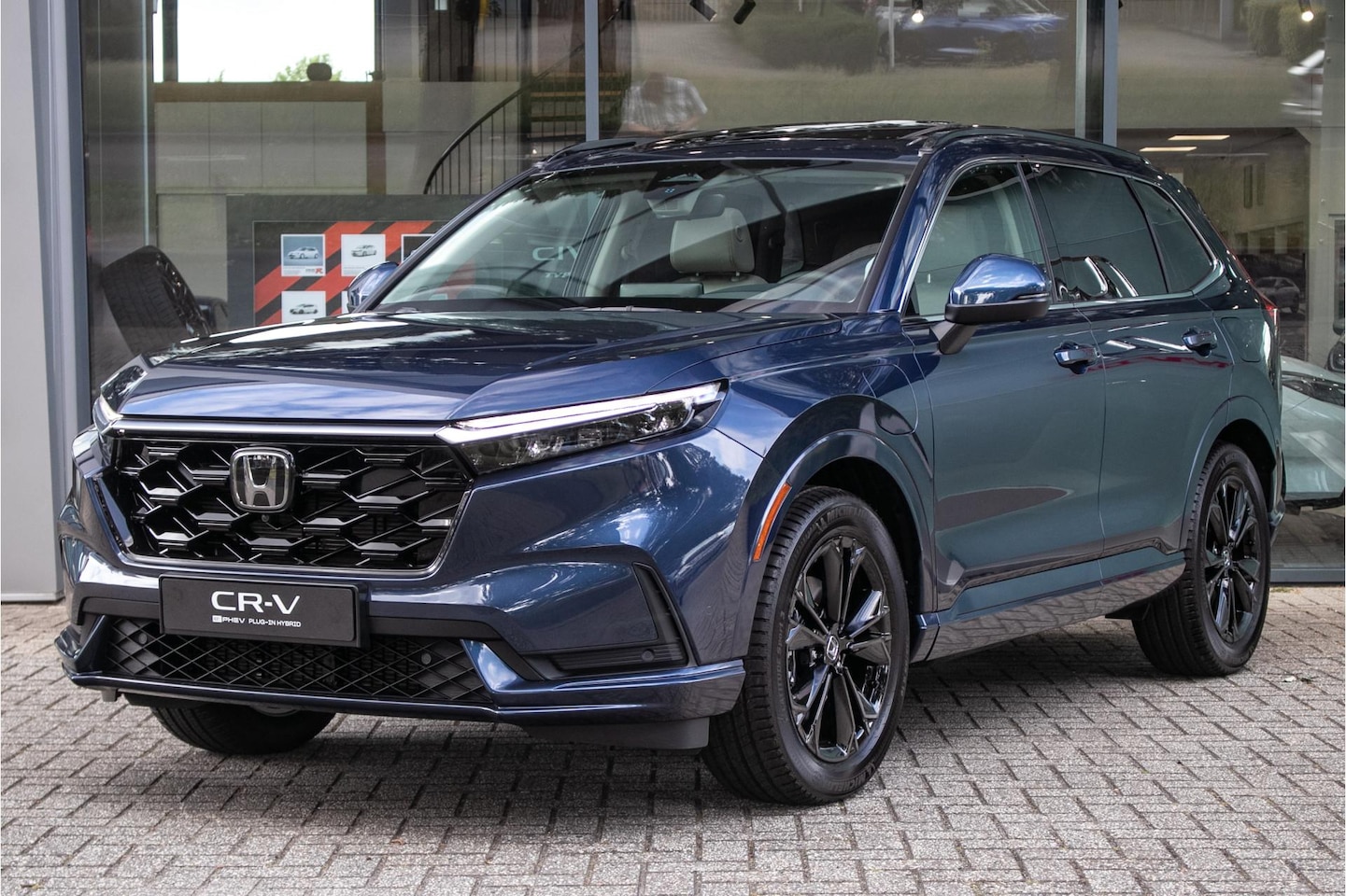 Honda CR-V - 2.0 e:PHEV Advance Tech - Cons. prijs rijklaar | Zwart leder | Binnenkort binnen! - AutoWereld.nl