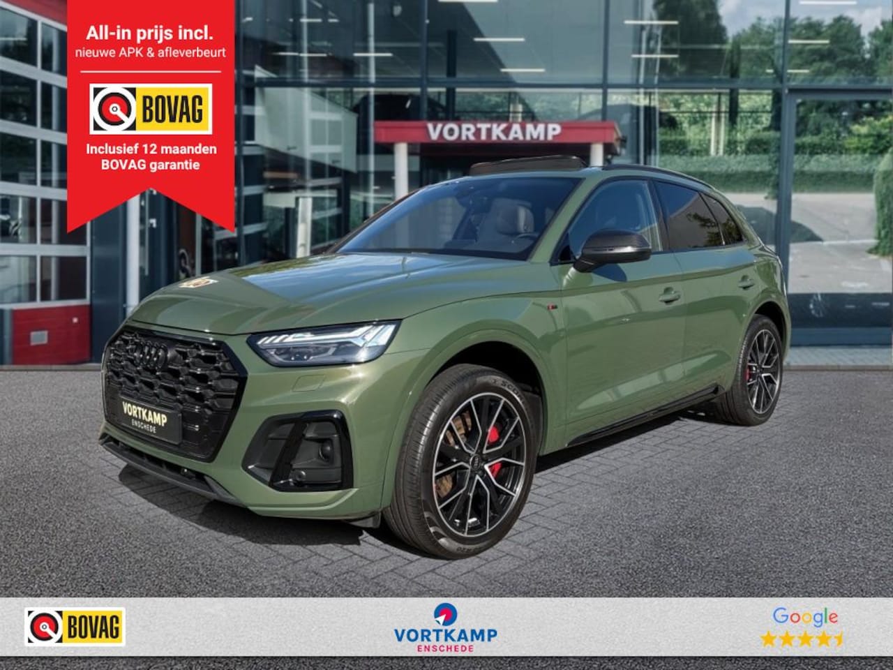 Audi Q5 - 55 TFSIe QUATTRO S-LINE PANO-DAK/TREKHAAK/BenO/CAMERA/ELEK-KLEP/STOELVERW - AutoWereld.nl