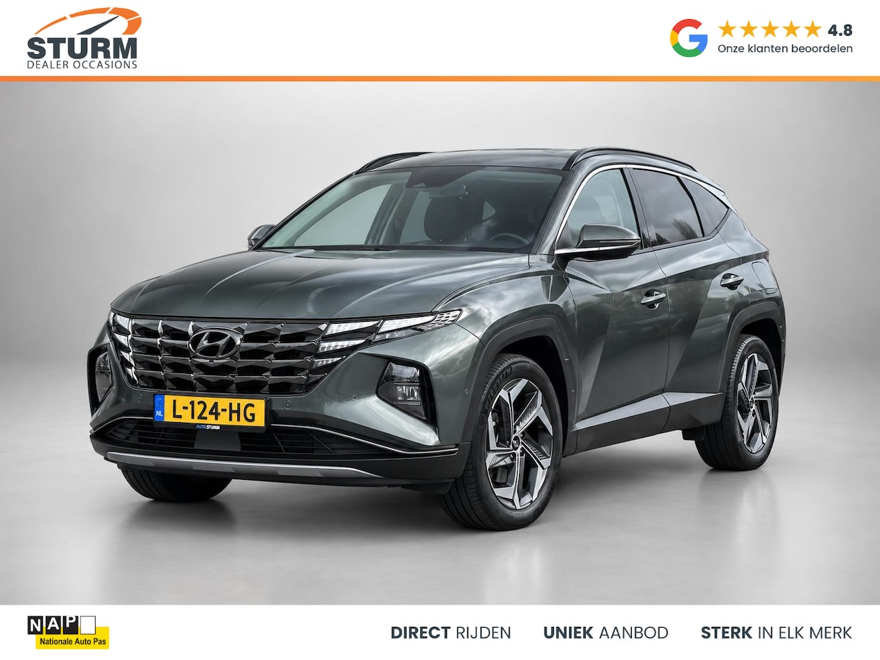 Hyundai Tucson - 1.6 T-GDI HEV Premium 1.6 T-GDI HEV Premium - AutoWereld.nl