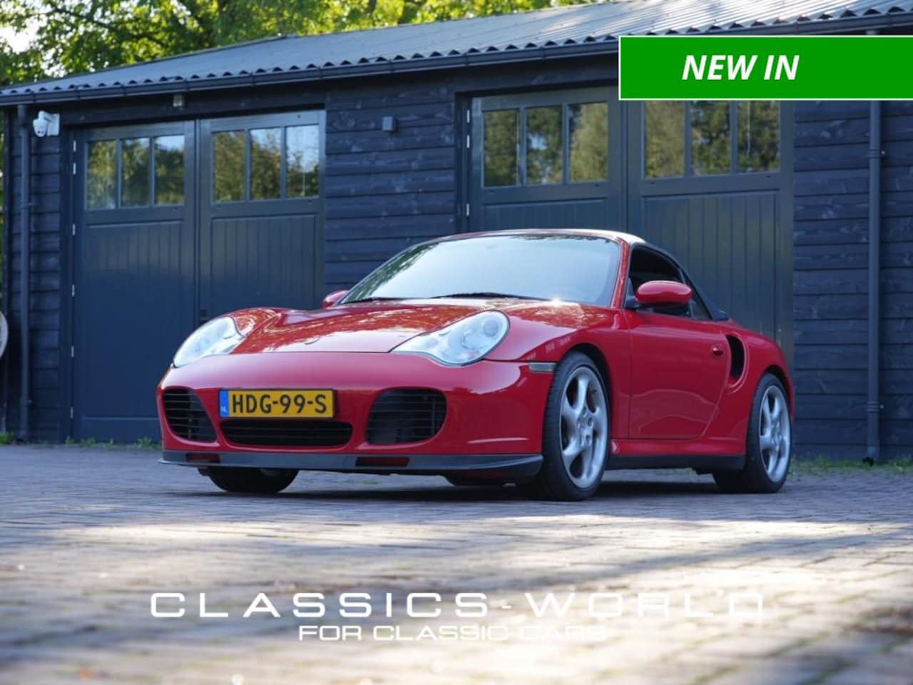 Porsche 911 Cabrio - Turbo Cabriolet – 3.6L – Manual – Red – German Delivery - AutoWereld.nl