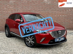 Mazda CX-3 - 2.0 SkyActiv-G 120 TS+ | Stoelverw. | Camera | HUD | Leer | Afneembare trekhaak