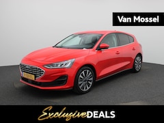 Ford Focus - 1.0 EcoBoost Hybrid Titanium X | Automaat | Apple Carplay/Android Auto | Trekhaak | Achter
