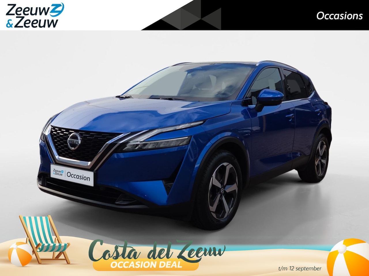 Nissan Qashqai - 1.3 MHEV Xtronic Premiere Edition | Zeer nette auto | Volledig dealer onderhouden | Panora - AutoWereld.nl