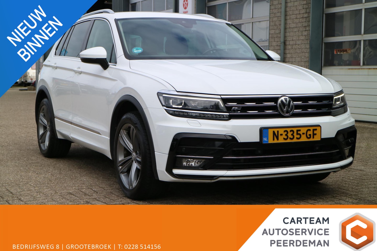 Volkswagen Tiguan - 2.0 TSI 4Motion Highline Business R | Automaat | Trekhaak! | Carplay | - AutoWereld.nl