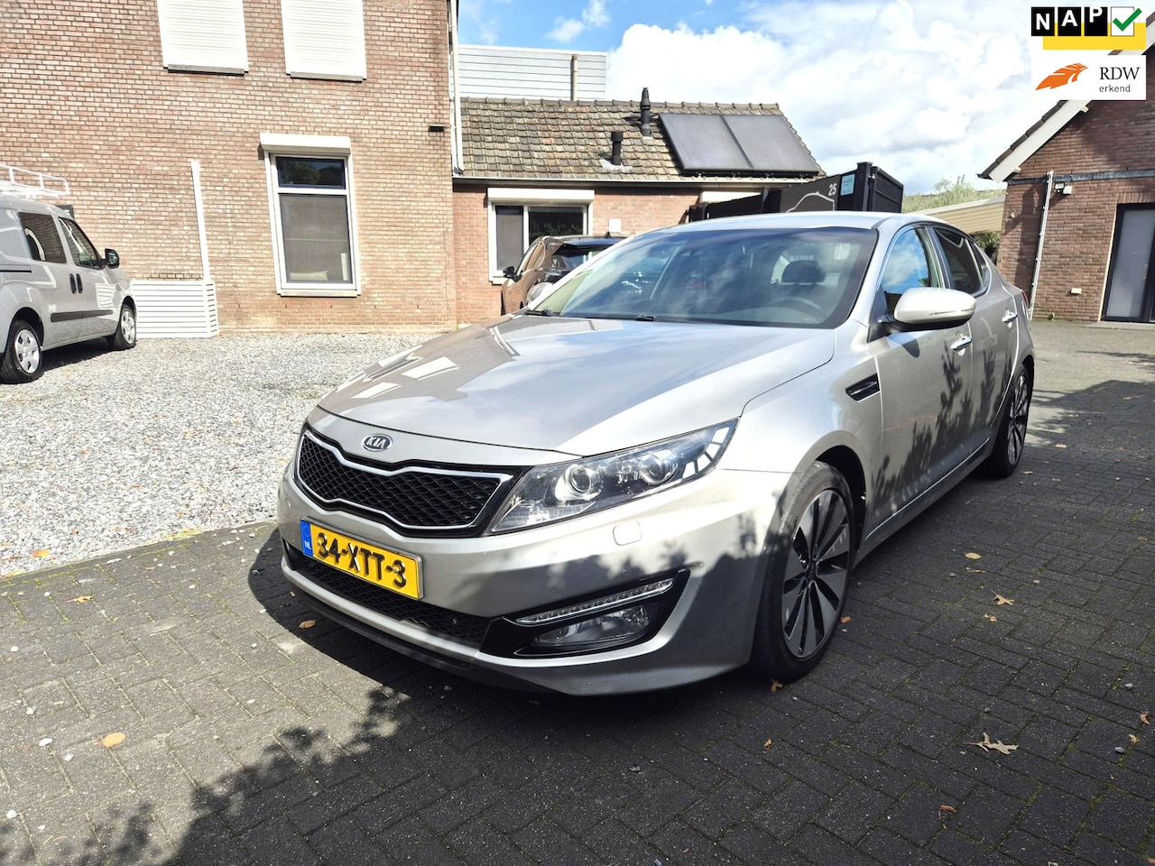Kia Optima - 1.7 CRDi Super Pack Navi Clima Cruise Leder - AutoWereld.nl