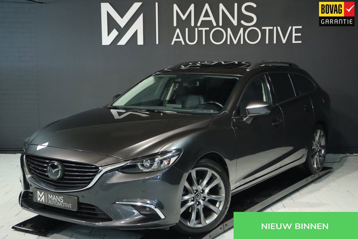 Mazda 6 Sportbreak - 2.5 SkyActiv-G 194 / SCHUIFDAK / MEMORY / HUD / ACC / BOSE / CAMERA - AutoWereld.nl