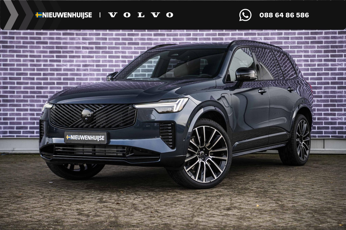 Volvo XC90 - 2.0 T8 Plug-in hybrid AWD Ultra Black Edition | Black Pack | Bowers & Wilkins Audio | Luch - AutoWereld.nl