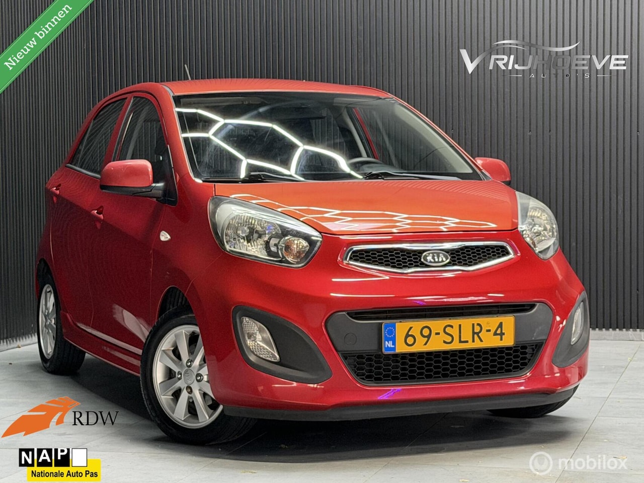 Kia Picanto - 1.0 CVVT Comfort Pack|NIEUW APK|NAP|AIRCO|ELEKPKT - AutoWereld.nl