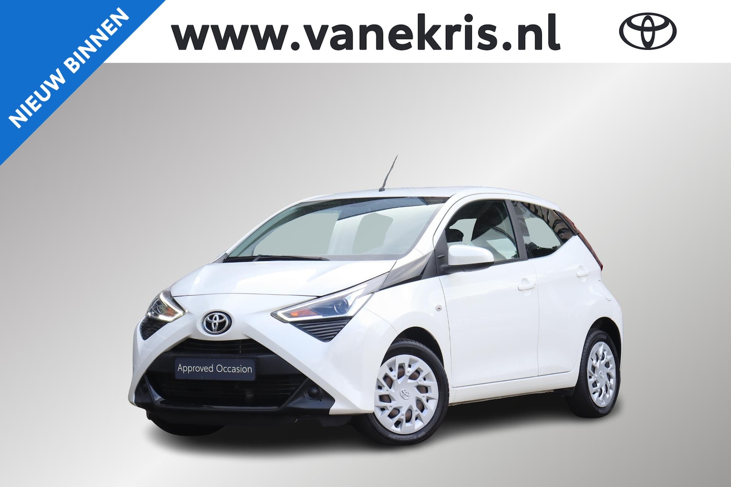 Toyota Aygo - 1.0 VVT-i x-play 1.0 VVT-i x-play, parkeercamera - AutoWereld.nl